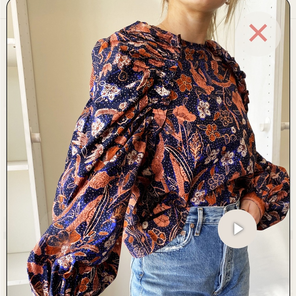 Ulla Johnson Elva Blouse